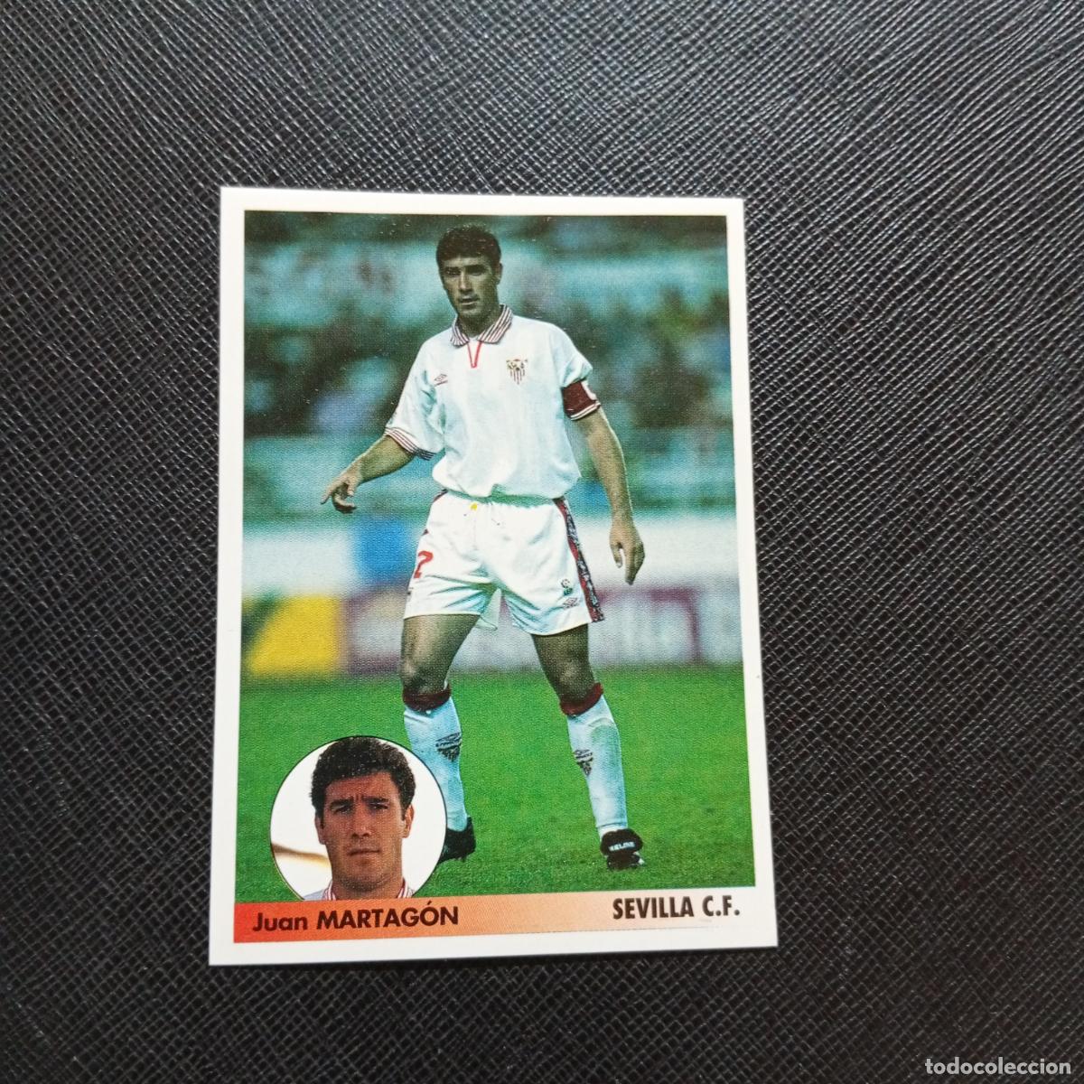 Cromos de f&uacute;tbol: 252 MARTAGON SEVILLA PANINI 1996 1997 LOS MEJORES EQUIPOS DE EUROPA 96 97 - SIN PEGAR A62 PG370