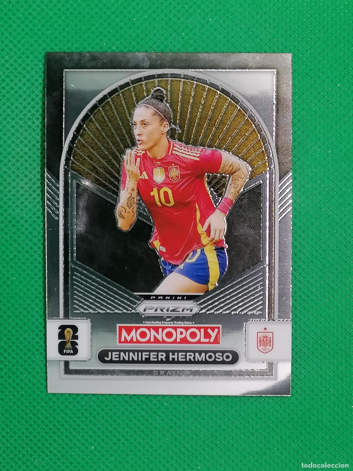 Cromos de f&uacute;tbol: 98 JENNIFER HERMOSO ESPA&Ntilde;A SPAIN BASE WOMEN ⚽ PANINI PRIZM MONOPOLY FIFA WORLD CUP 26 2026 ⚽