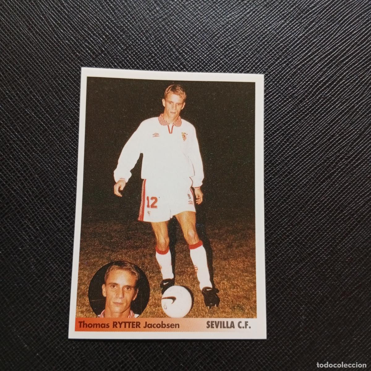 Cromos de f&uacute;tbol: 254A 254 RYTTER SEVILLA PANINI 1996 1997 LOS MEJORES EQUIPOS DE EUROPA 96 97 SIN PEGAR A62 PG370