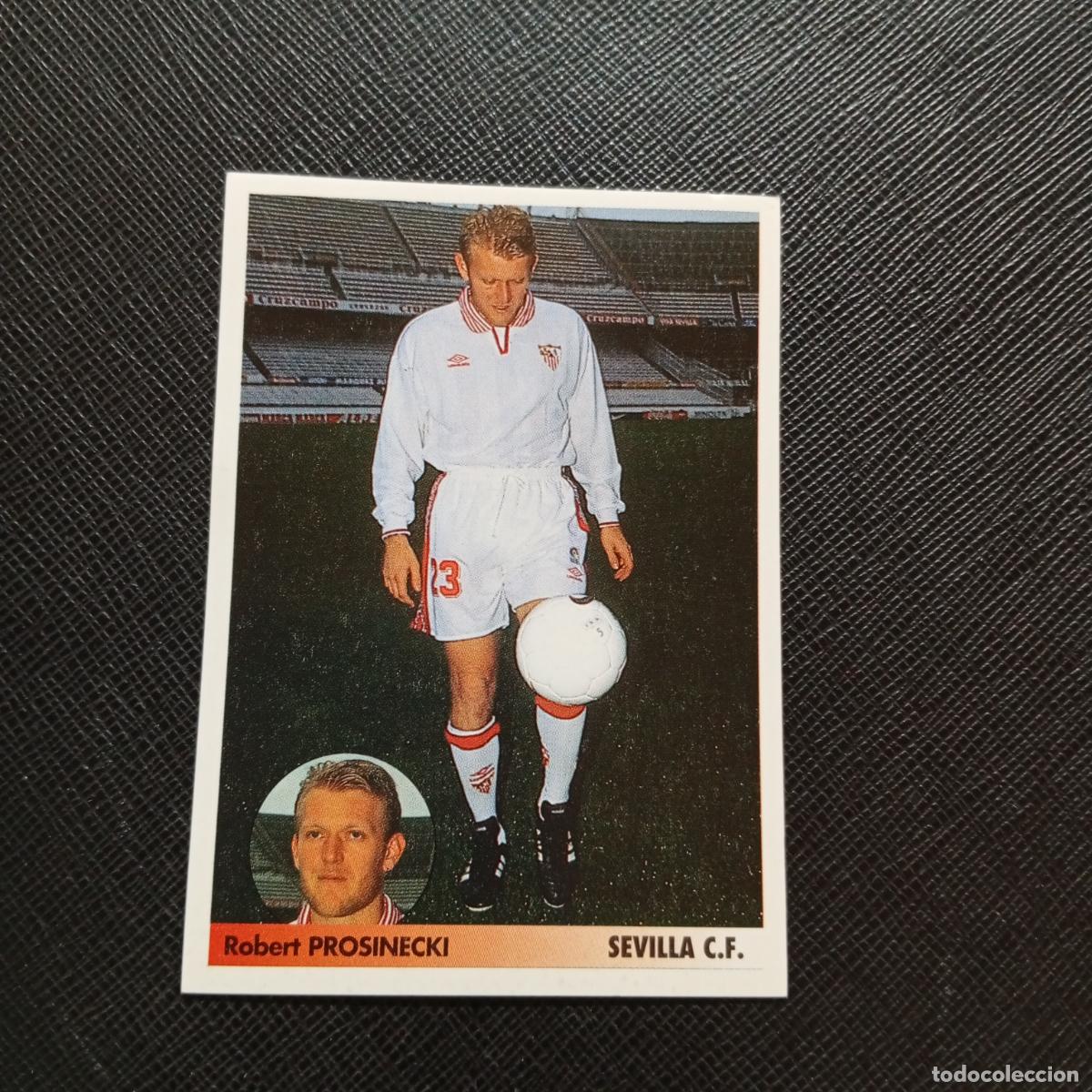 Cromos de f&uacute;tbol: 259A 259 PROSINECKI SEVILLA PANINI 1996 1997 LOS MEJORES EQUIPOS DE EUROPA 96 97 SIN PEGAR A62 PG370