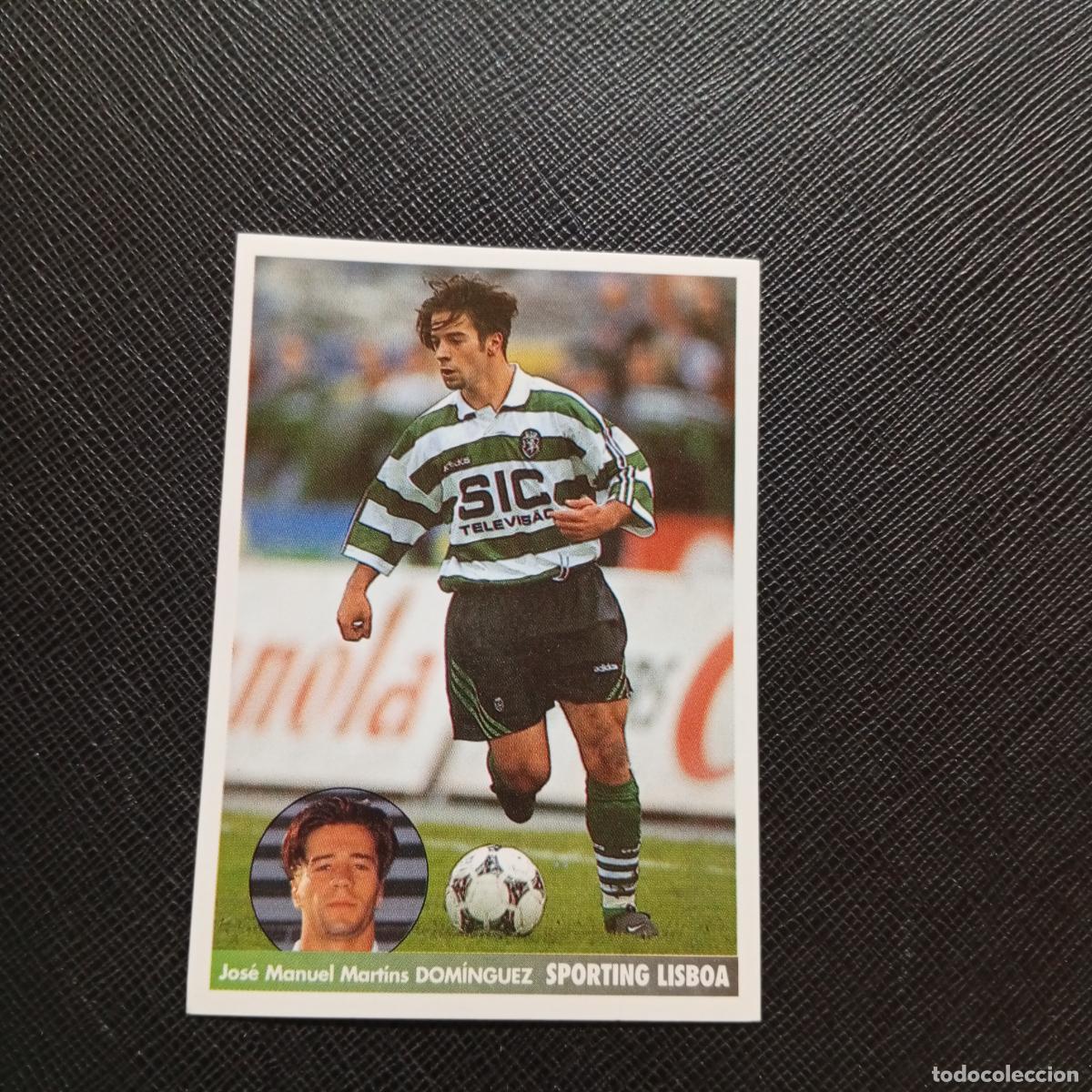 Cromos de f&uacute;tbol: 271A 271 DOMINGUEZ SPORTING PANINI 1996 1997 LOS MEJORES EQUIPOS DE EUROPA 96 97 SIN PEGAR A62 PG370