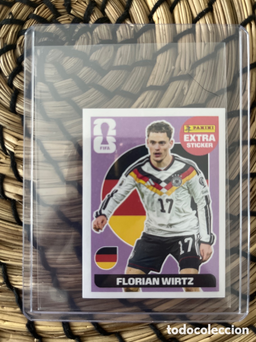 Cromos de f&uacute;tbol: Extra sticker Flori&aacute;n wirtz