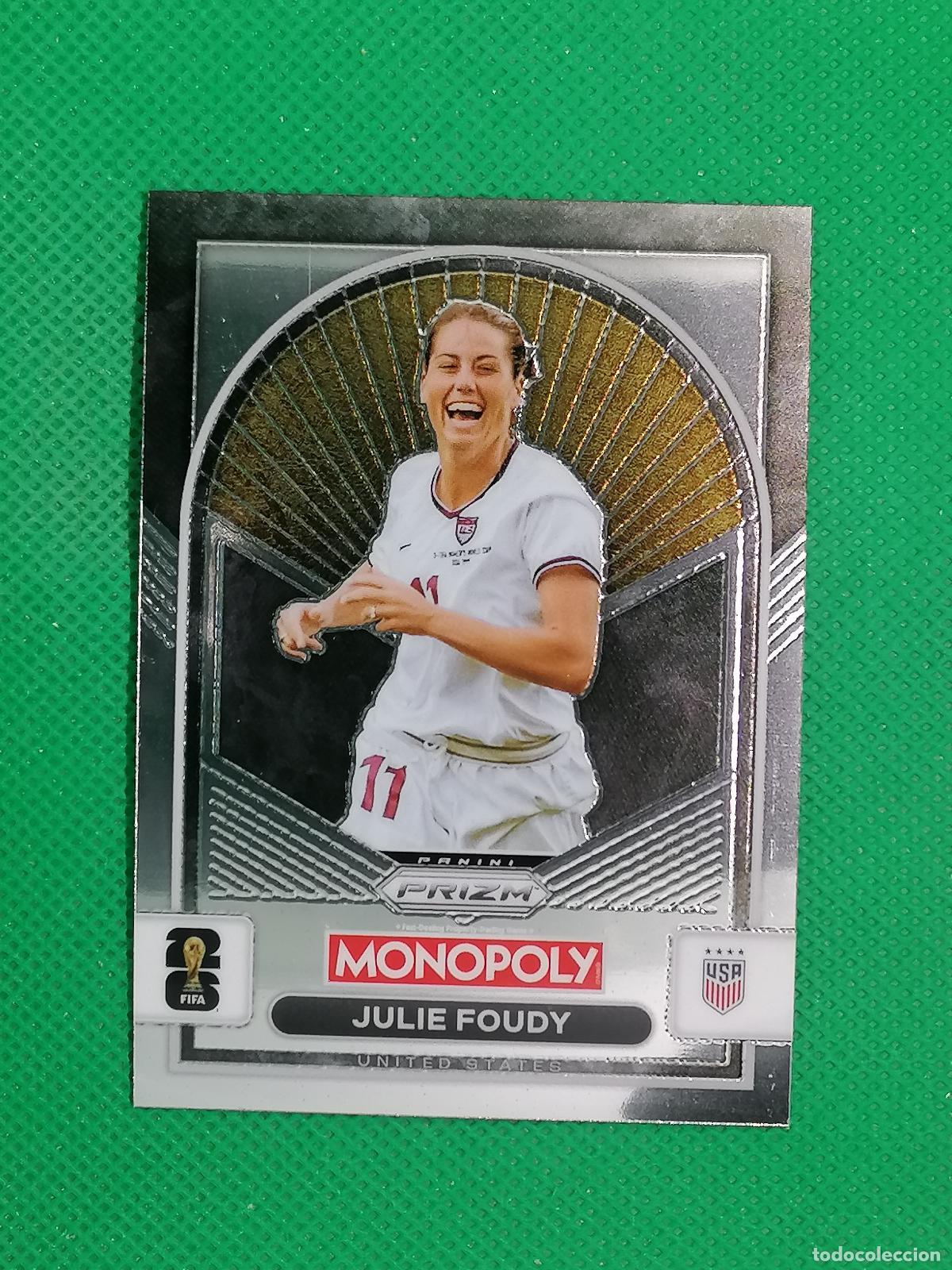 Cromos de f&uacute;tbol: 93 JULIE FOUDY USA BASE WOMEN ⚽ PANINI PRIZM MONOPOLY FIFA WORLD CUP 26 2026 ⚽