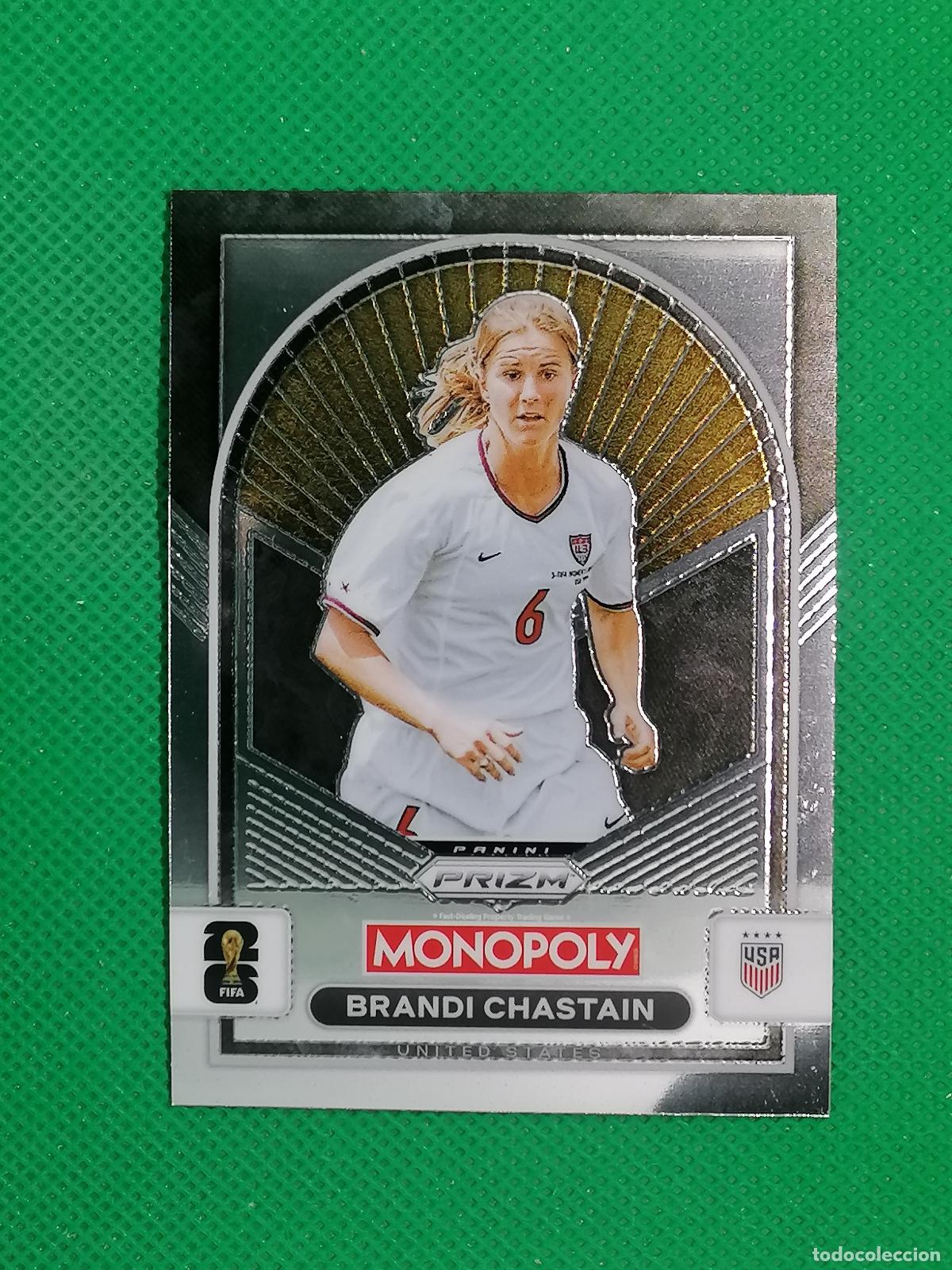 Cromos de f&uacute;tbol: 89 BRANDI CHASTAIN USA BASE WOMEN ⚽ PANINI PRIZM MONOPOLY FIFA WORLD CUP 26 2026 ⚽