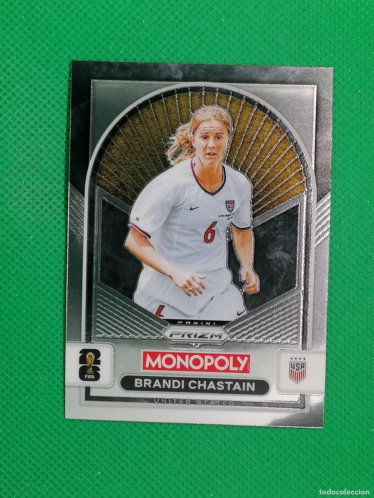 Cromos de f&uacute;tbol: 89 BRANDI CHASTAIN USA BASE WOMEN ⚽ PANINI PRIZM MONOPOLY FIFA WORLD CUP 26 2026 ⚽