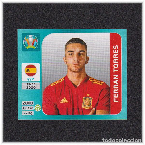 Cromos de f&uacute;tbol: VERSI&Oacute;N INTERNACIONAL UEFA EURO 2020 EUROCOPA 20 PANINI FERRAN TORRES 513 ALBUM ESPA&Ntilde;A TOURNAMENT