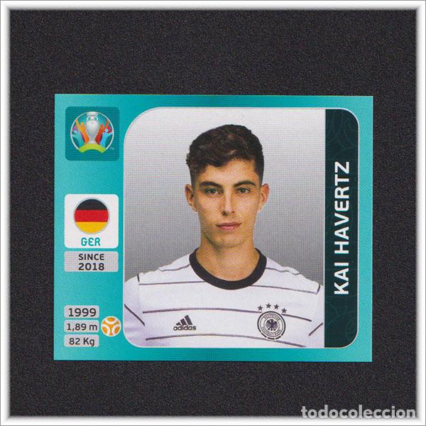 Cromos de f&uacute;tbol: VERSI&Oacute;N INTERNACIONAL UEFA EURO 2020 EUROCOPA 20 PANINI KAI HAVERTZ 594 ALBUM ALEMANIA TOURNAMENT