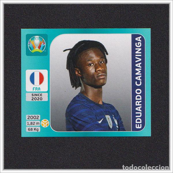 Cromos de f&uacute;tbol: VERSI&Oacute;N INTERNACIONAL UEFA EURO 2020 EUROCOPA 20 PANINI CAMAVINGA 557 ROOKIE FRANCIA TOURNAMENT