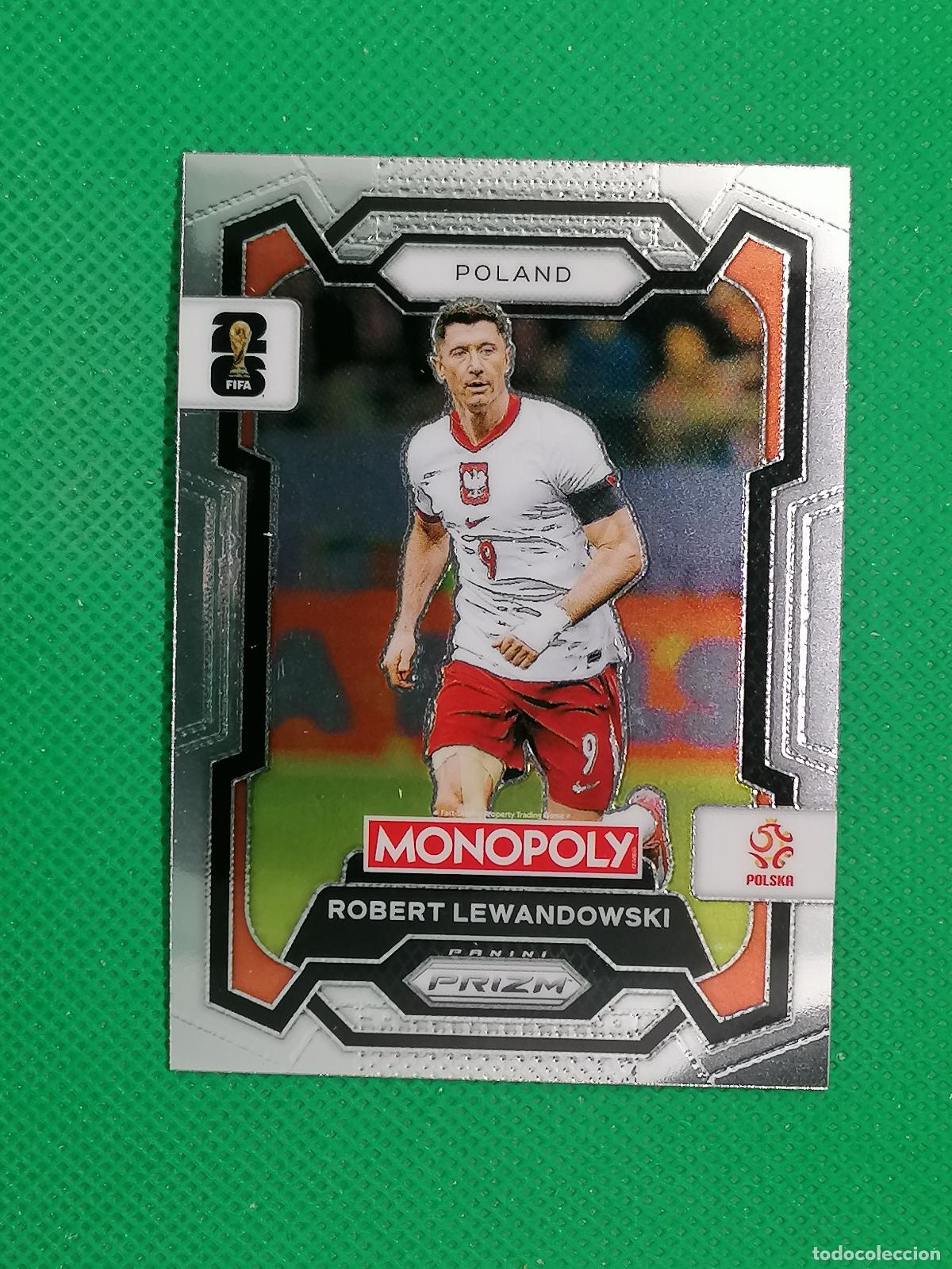 Cromos de f&uacute;tbol: 84 ROBERT LEWANDOWSKI POLONIA BASE ⚽ PANINI PRIZM MONOPOLY FIFA WORLD CUP 26 2026 ⚽