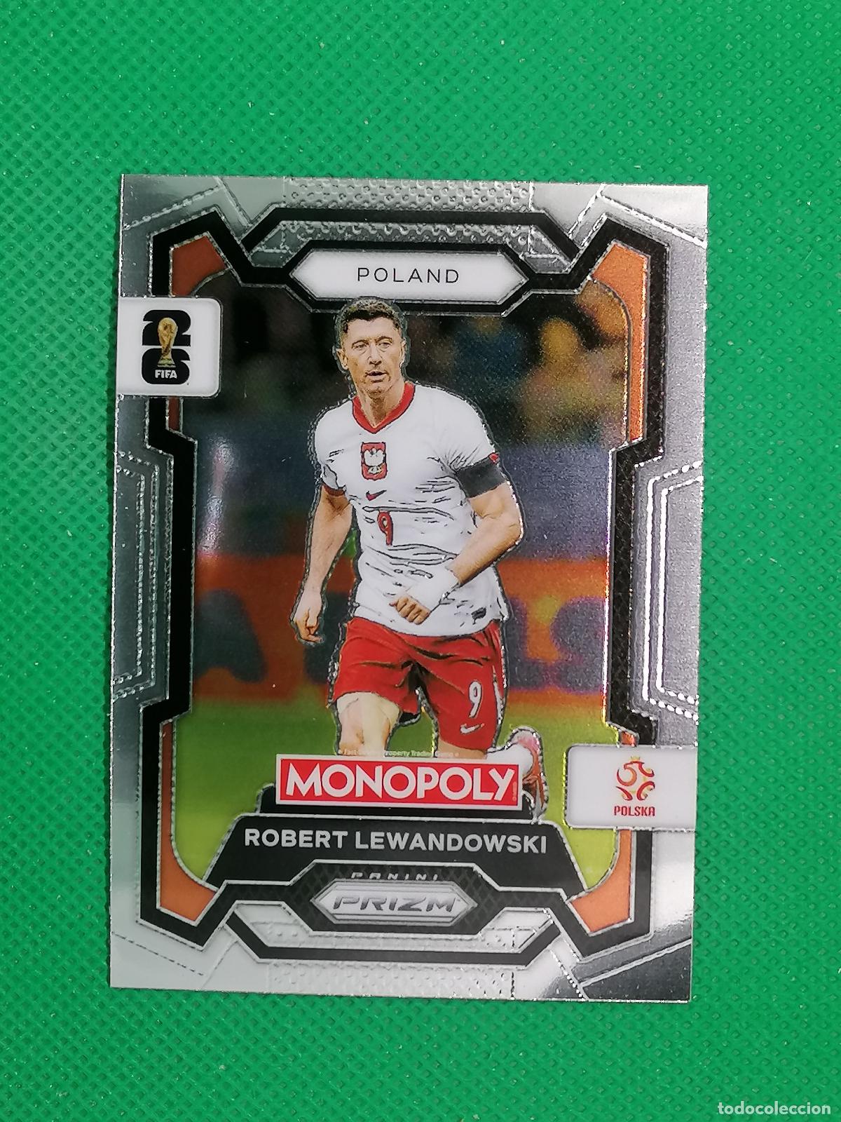 Cromos de f&uacute;tbol: 84 ROBERT LEWANDOWSKI POLONIA BASE ⚽ PANINI PRIZM MONOPOLY FIFA WORLD CUP 26 2026 ⚽