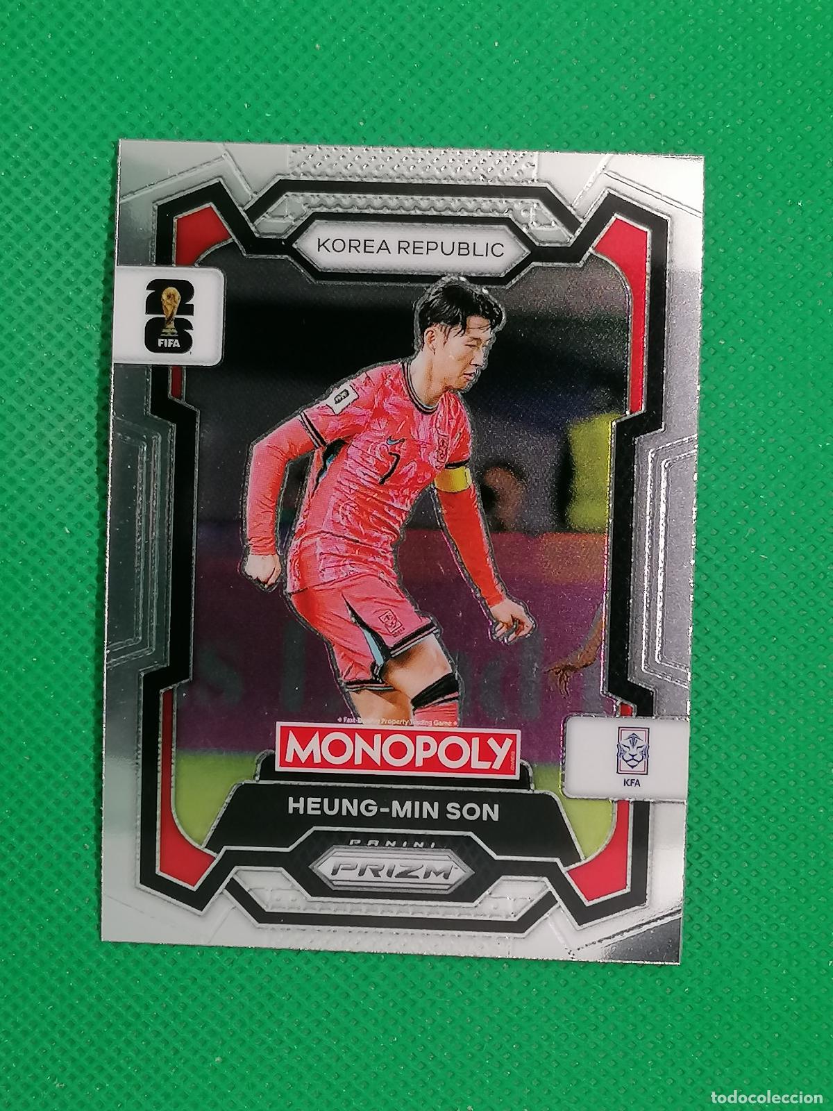 Cromos de f&uacute;tbol: 83 HEUNG-MIN SON KOREA BASE ⚽ PANINI PRIZM MONOPOLY FIFA WORLD CUP 26 2026 ⚽