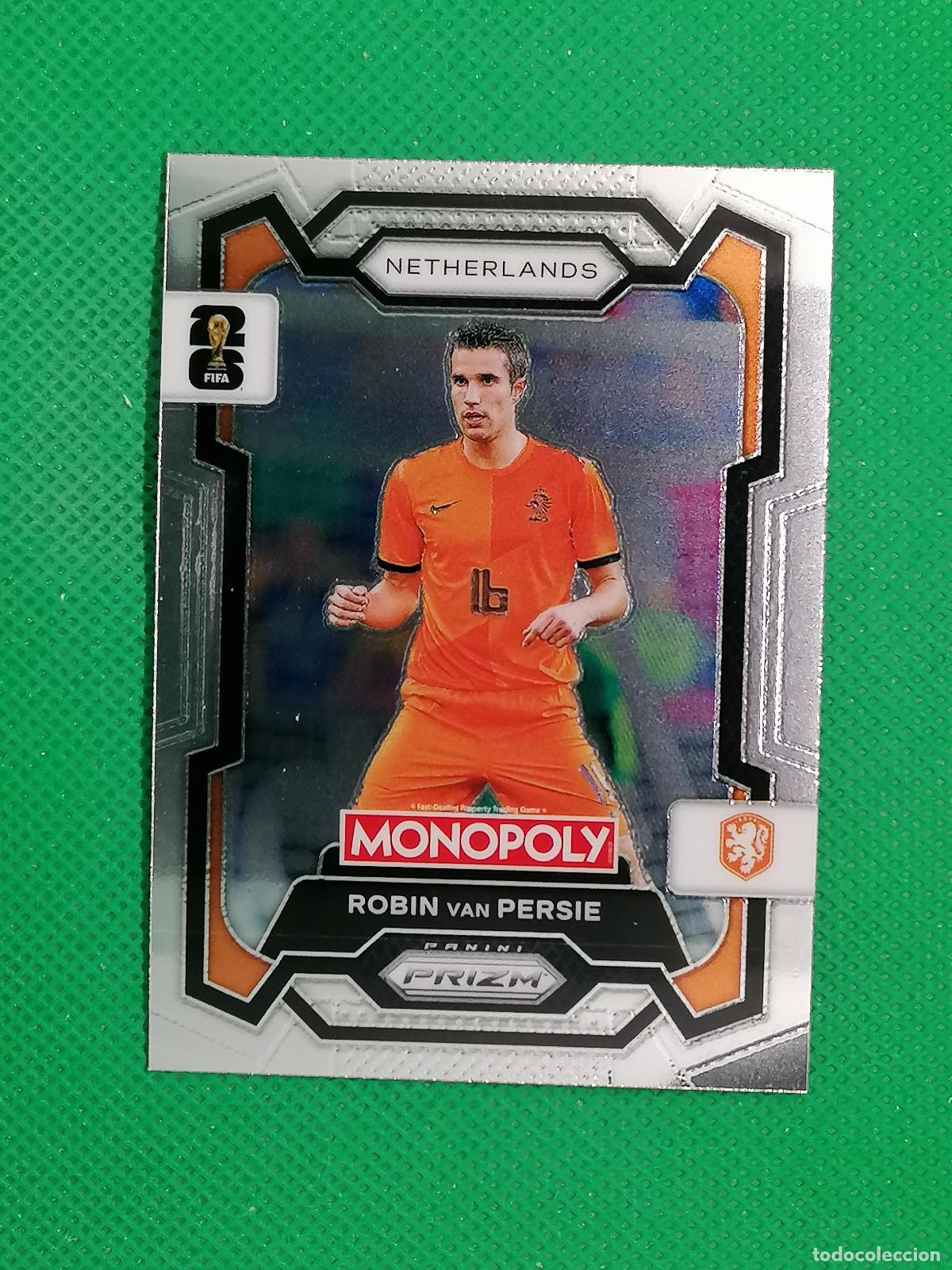 Cromos de f&uacute;tbol: 76 ROBIN VAN PERSIE HOLANDA BASE ⚽ PANINI PRIZM MONOPOLY FIFA WORLD CUP 26 2026 ⚽
