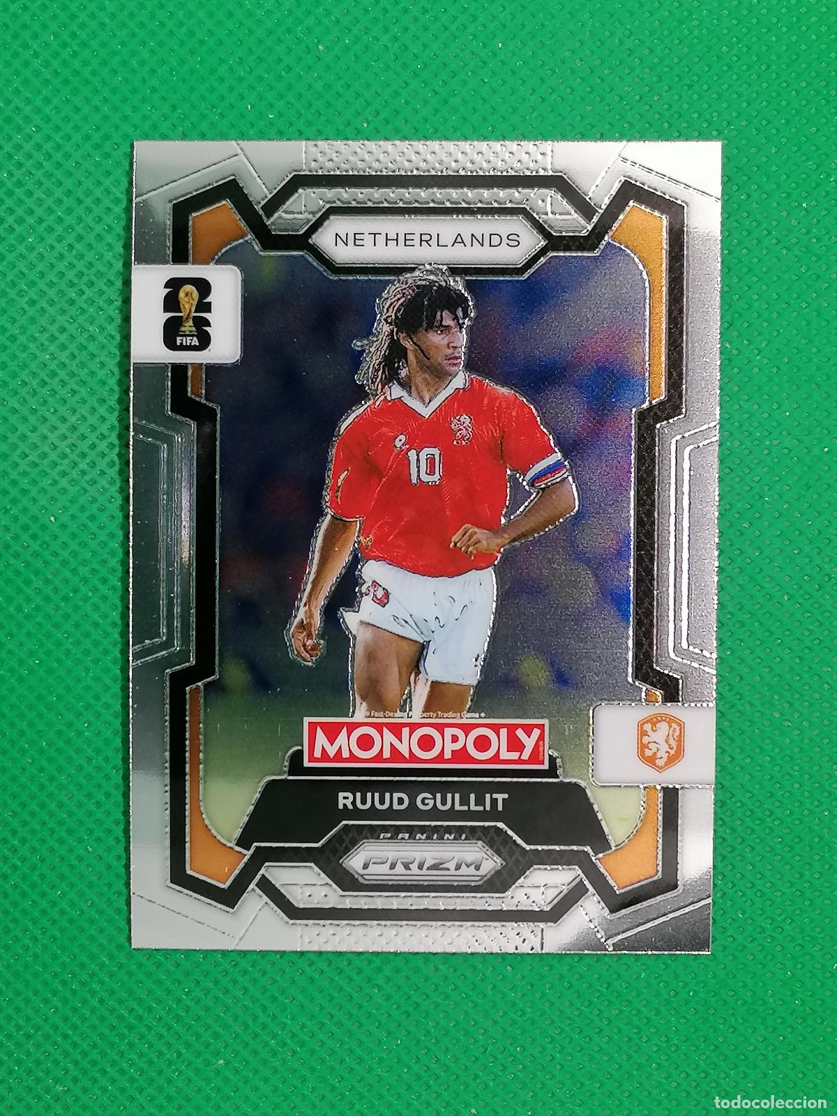 Cromos de f&uacute;tbol: 75 RUUD GULLIT HOLANDA BASE ⚽ PANINI PRIZM MONOPOLY FIFA WORLD CUP 26 2026 ⚽