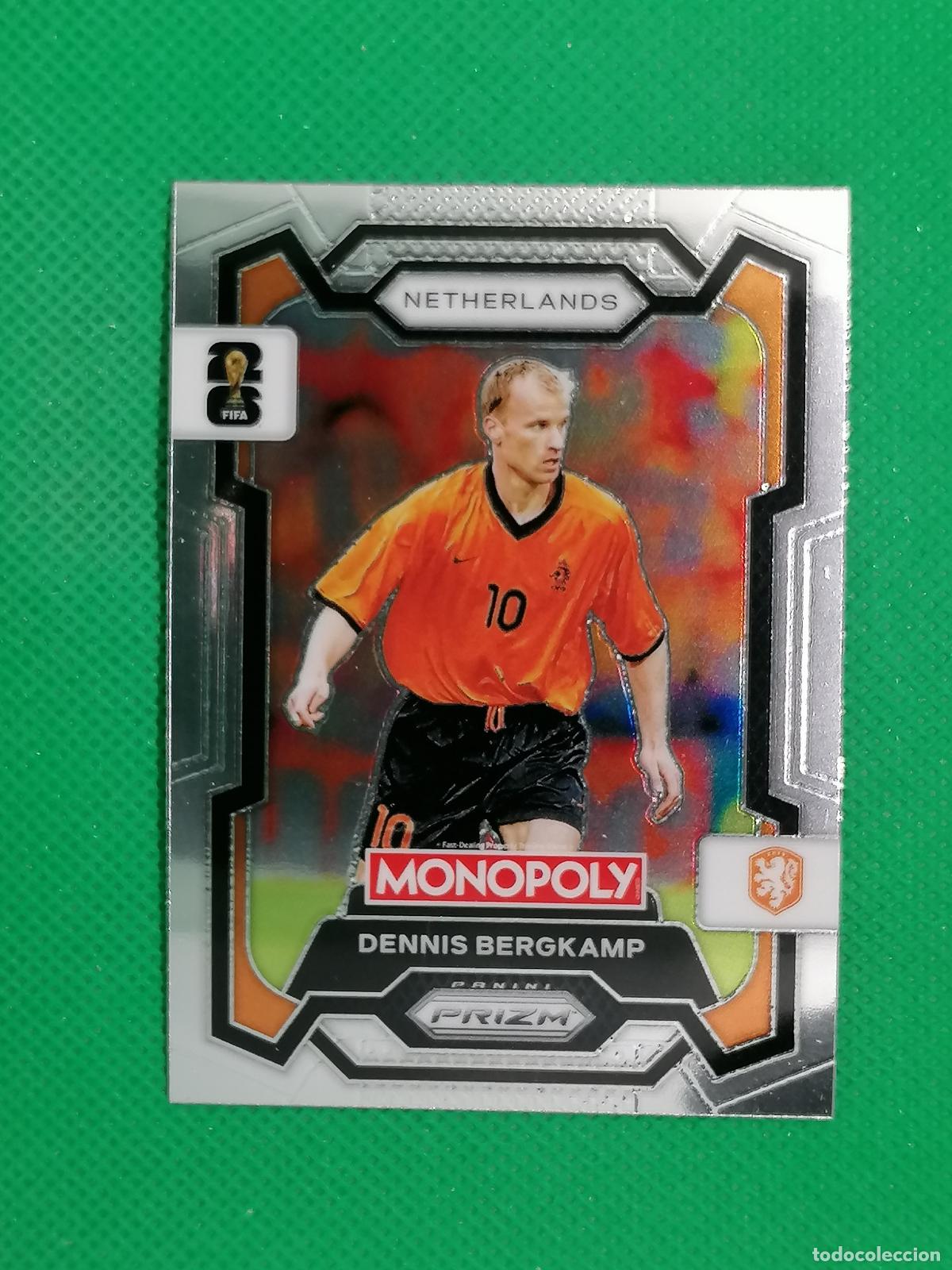 Cromos de f&uacute;tbol: 74 DENNIS BERGKAMP HOLANDA BASE ⚽ PANINI PRIZM MONOPOLY FIFA WORLD CUP 26 2026 ⚽