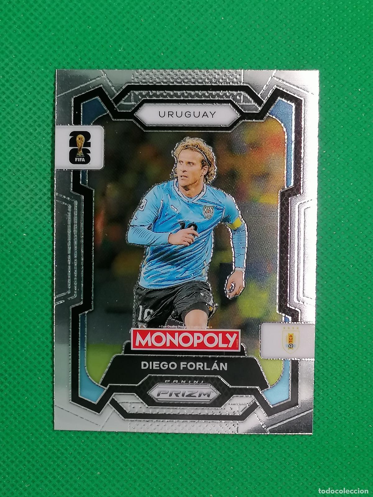Cromos de f&uacute;tbol: 68 DIEGO FORLAN URUGUAY BASE ⚽ PANINI PRIZM MONOPOLY FIFA WORLD CUP 26 2026 ⚽