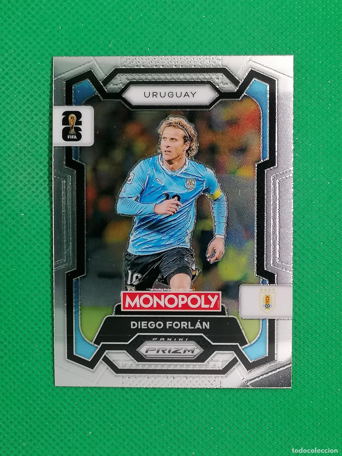 Figurine di Calcio: 68 DIEGO FORLAN URUGUAY BASE ⚽ PANINI PRIZM MONOPOLY FIFA WORLD CUP 26 2026 ⚽
