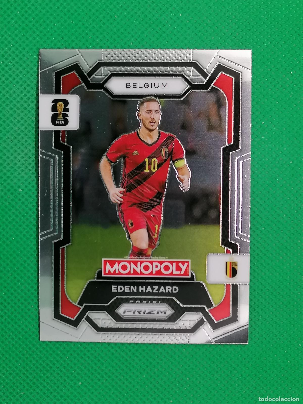 Figurine di Calcio: 66 EDEN HAZARD BELGICA BASE ⚽ PANINI PRIZM MONOPOLY FIFA WORLD CUP 26 2026 ⚽