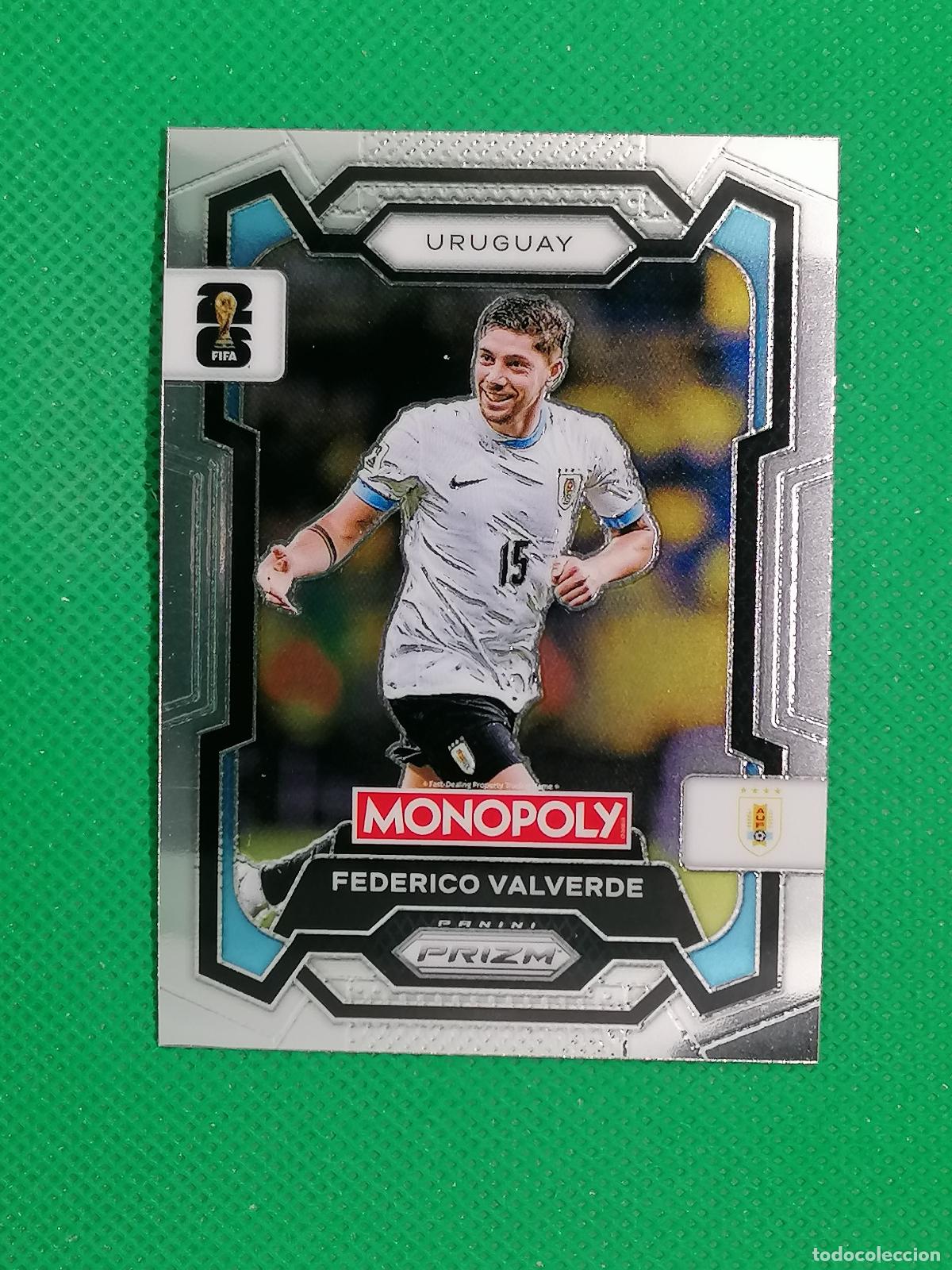 Cartes &agrave; collectionner de Football: 65 FEDERICO VALVERDE URUGUAY BASE ⚽ PANINI PRIZM MONOPOLY FIFA WORLD CUP 26 2026 ⚽