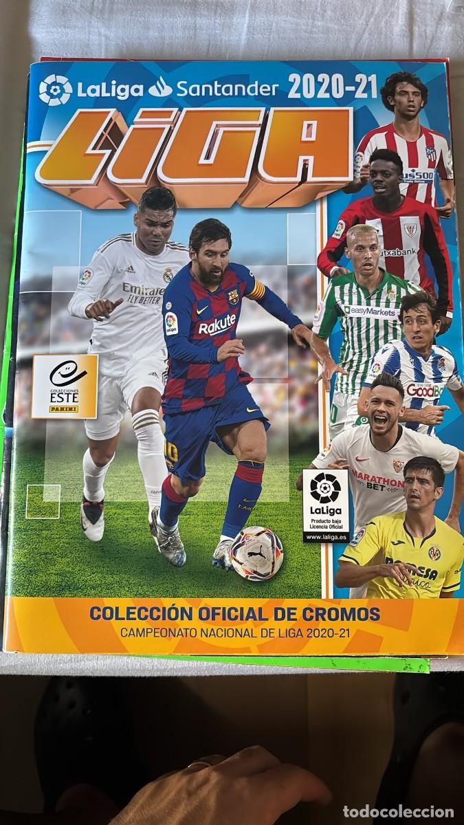 Cromos de f&uacute;tbol: Album panini liga este 2020/2021 medio completo