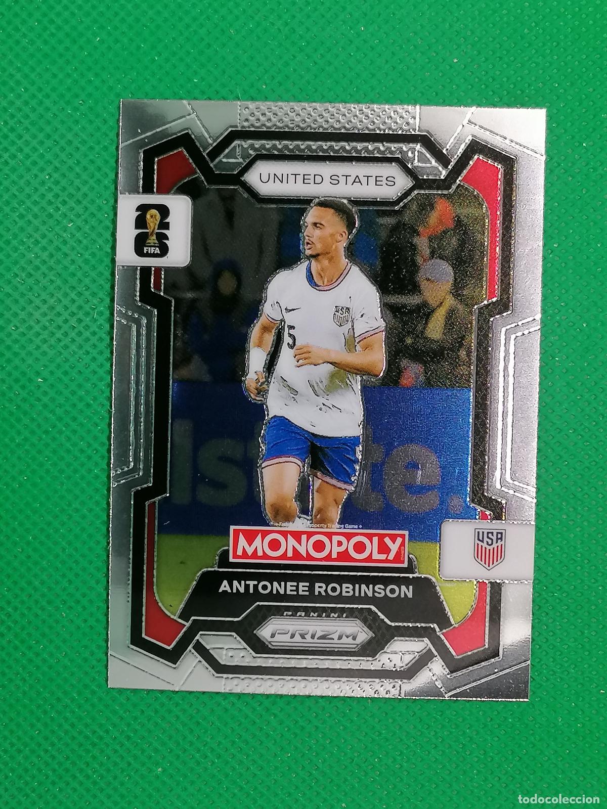 Cromos de f&uacute;tbol: 52 ANTONEE ROBINSON USA BASE ⚽ PANINI PRIZM MONOPOLY FIFA WORLD CUP 26 2026 ⚽