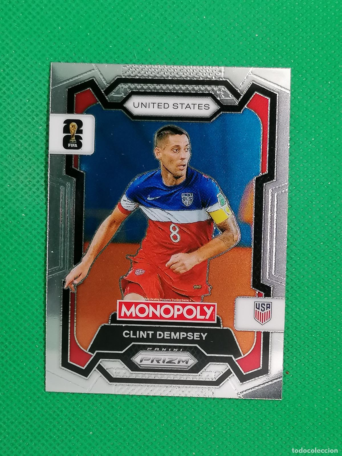 Cromos de f&uacute;tbol: 51 CLINT DEMPSEY USA BASE ⚽ PANINI PRIZM MONOPOLY FIFA WORLD CUP 26 2026 ⚽