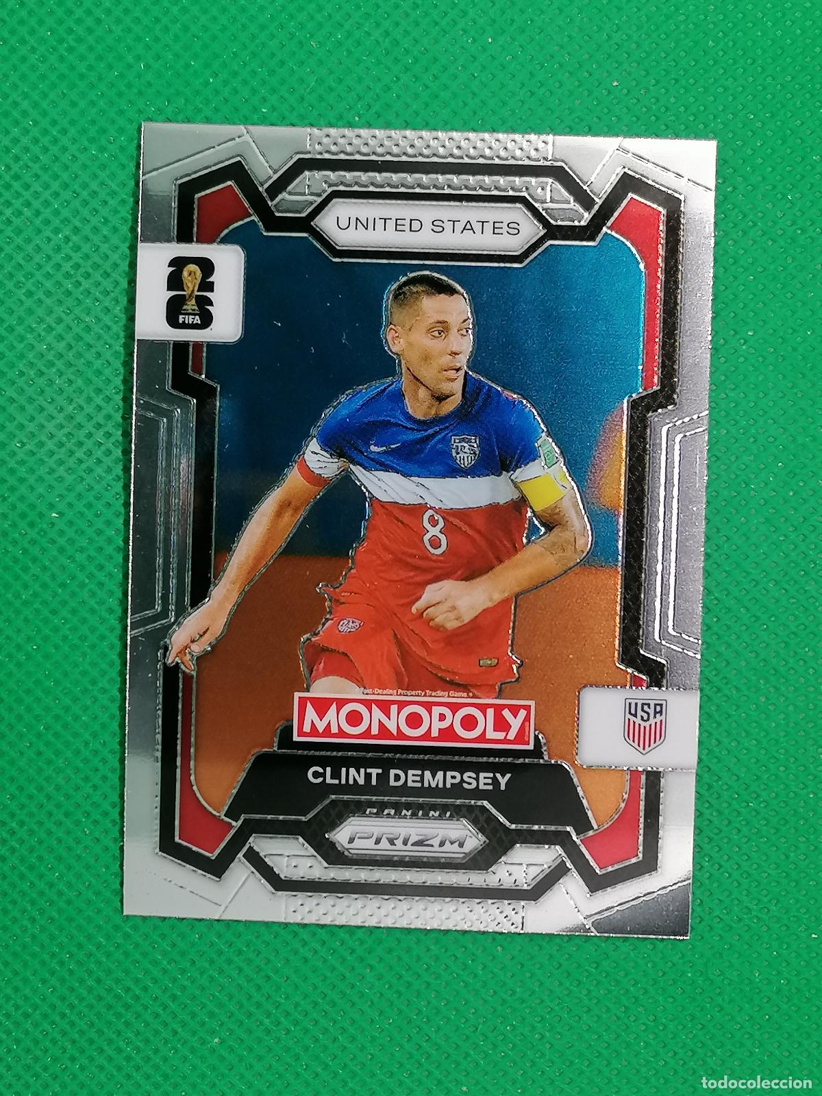 Cromos de f&uacute;tbol: 51 CLINT DEMPSEY USA BASE ⚽ PANINI PRIZM MONOPOLY FIFA WORLD CUP 26 2026 ⚽