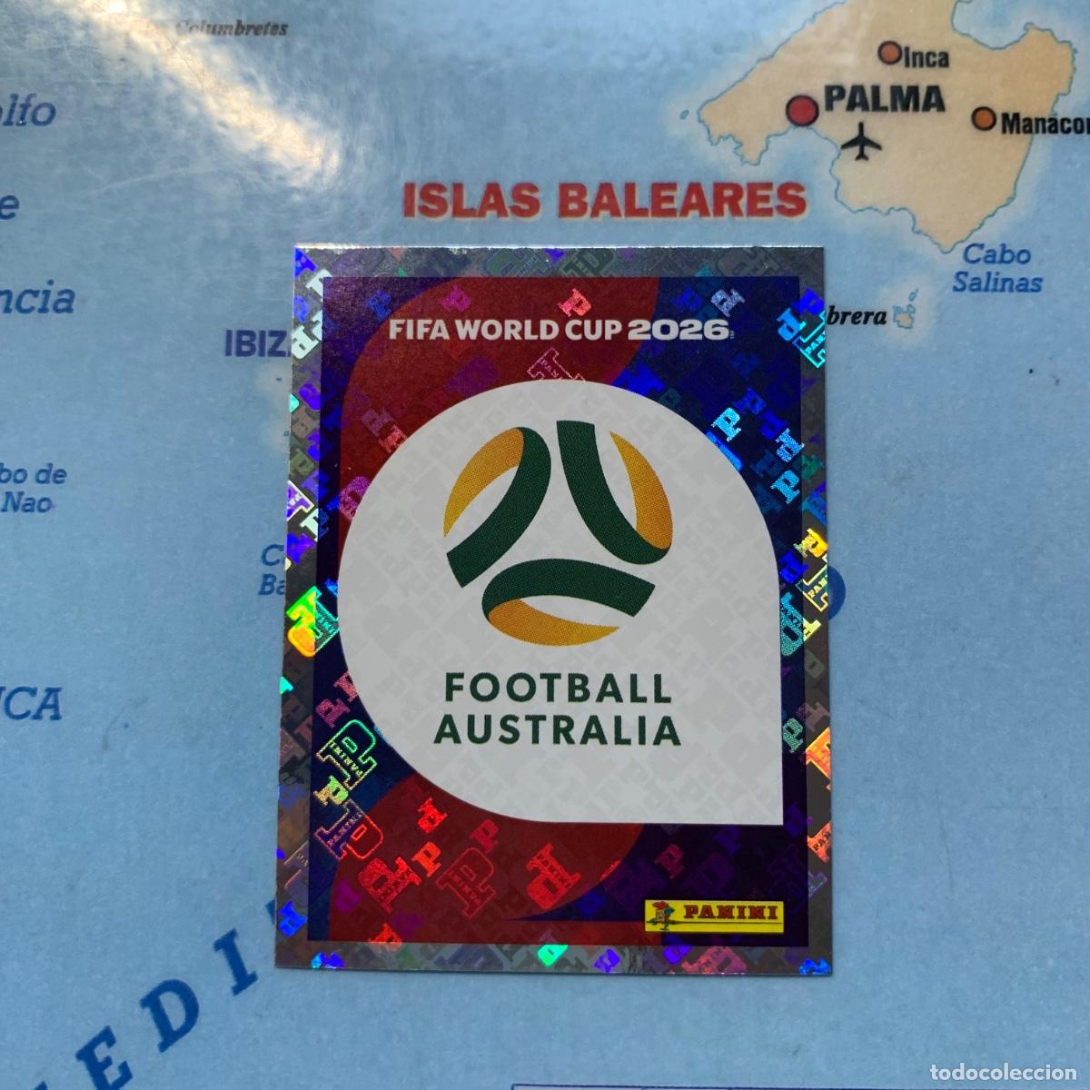 Figurine di Calcio: Australia n&uacute;mero 1 cromo panini Mundial Fifa World Cup 2026