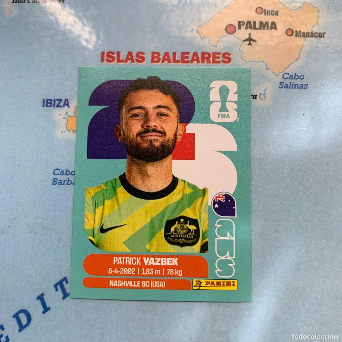 Figurine di Calcio: Australia n&uacute;mero 16 cromo panini Mundial Fifa World Cup 2026