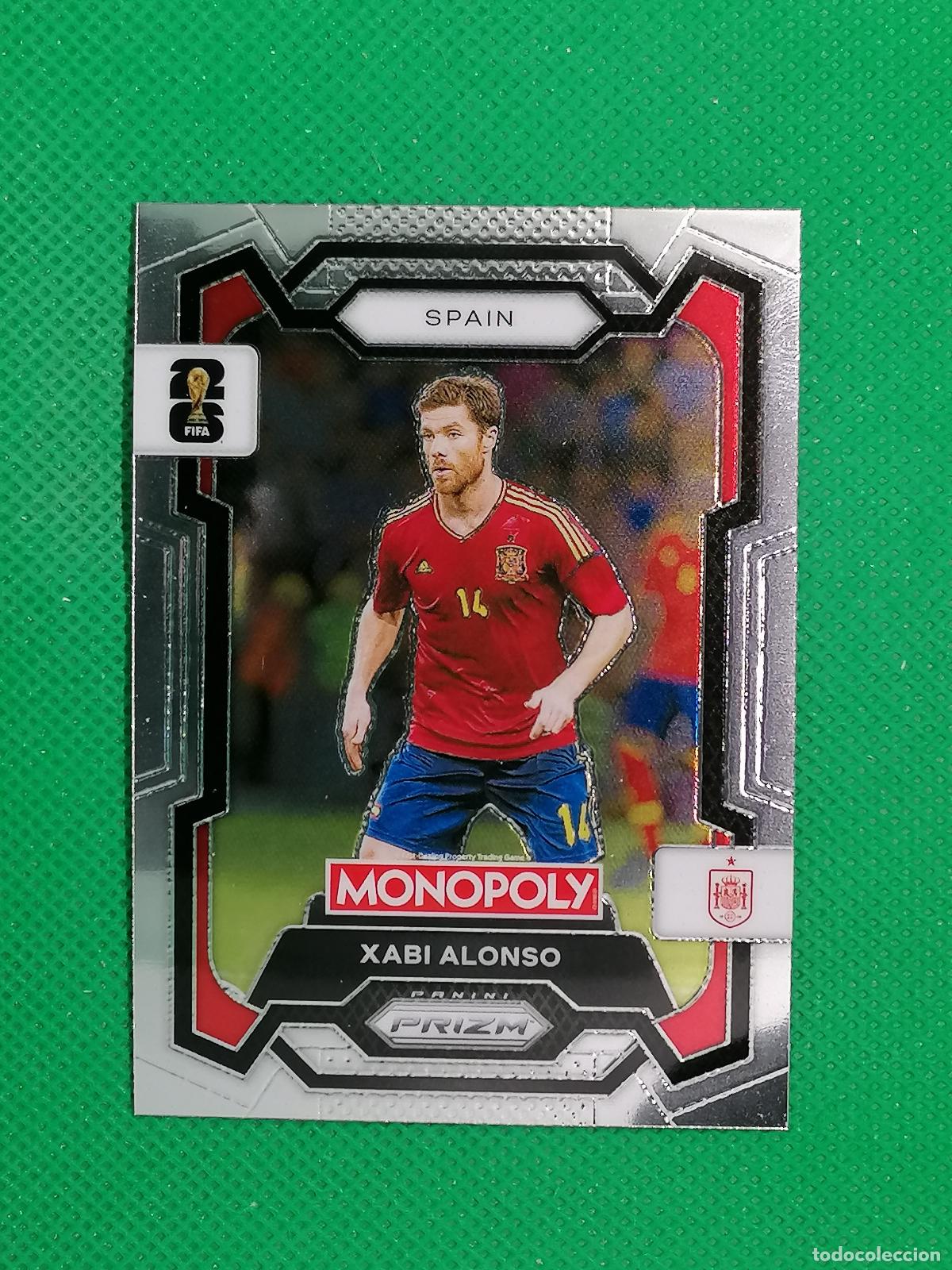 Cromos de f&uacute;tbol: 40 XABI ALONSO SPAIN ESPA&Ntilde;A BASE ⚽ PANINI PRIZM MONOPOLY FIFA WORLD CUP 26 2026 ⚽
