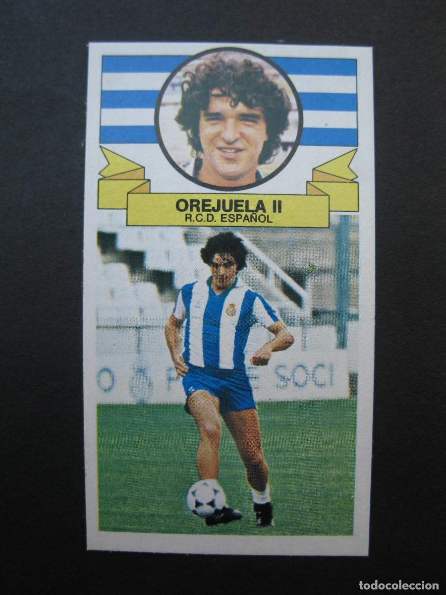 Cromos de f&uacute;tbol: OREJUELA II (R.C.D. ESPA&Ntilde;OL) - CAMPEONATO DE LIGA 85/86 - EDICIONES ESTE.