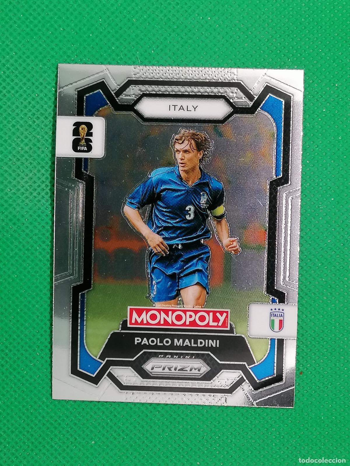 Cromos de f&uacute;tbol: 37 PAOLO MALDINI ITALIA BASE ⚽ PANINI PRIZM MONOPOLY FIFA WORLD CUP 26 2026 ⚽