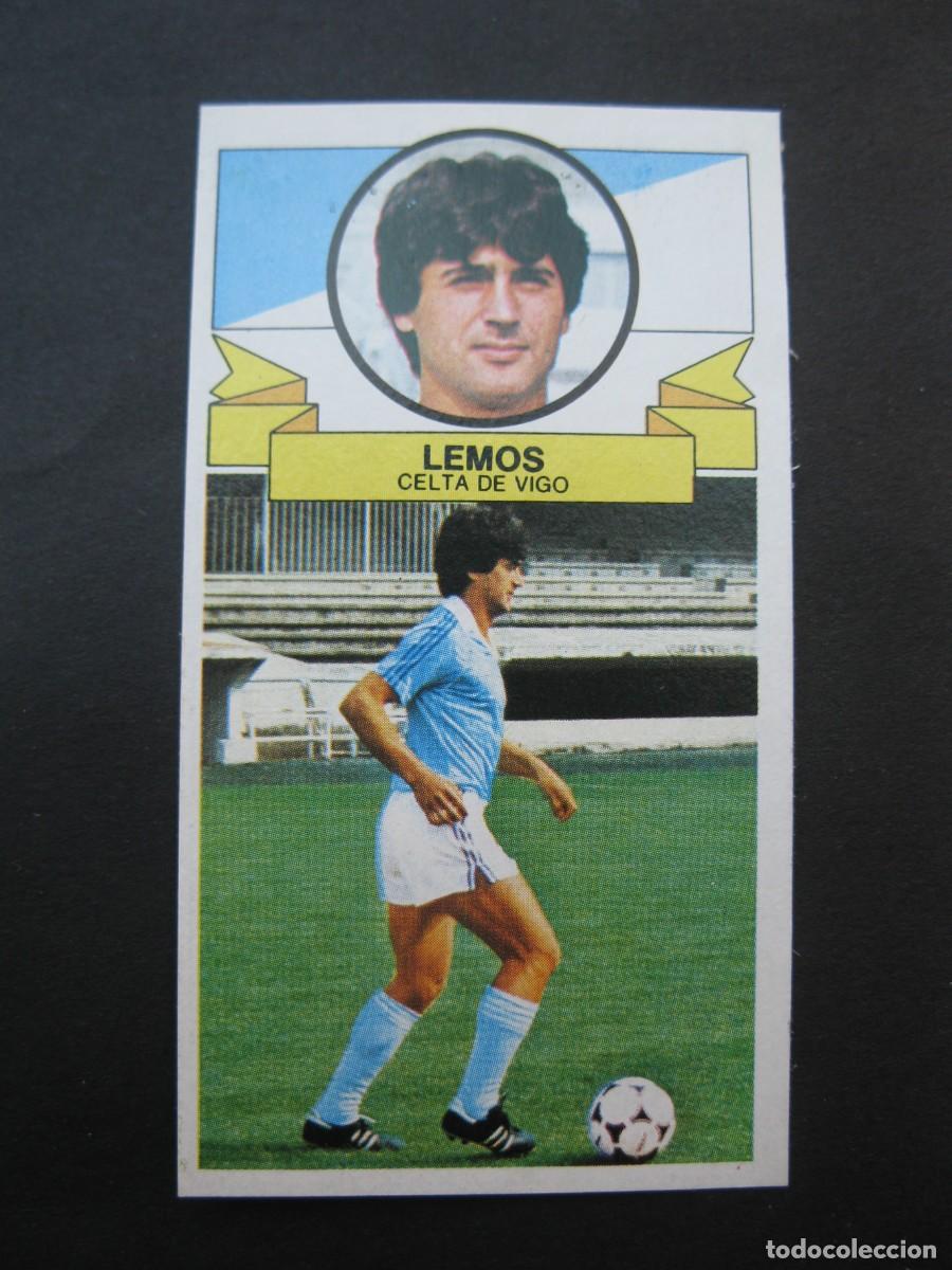 Cromos de f&uacute;tbol: LEMOS (R.C. CELTA DE VIGO) - CAMPEONATO DE LIGA 85/86 - EDICIONES ESTE.