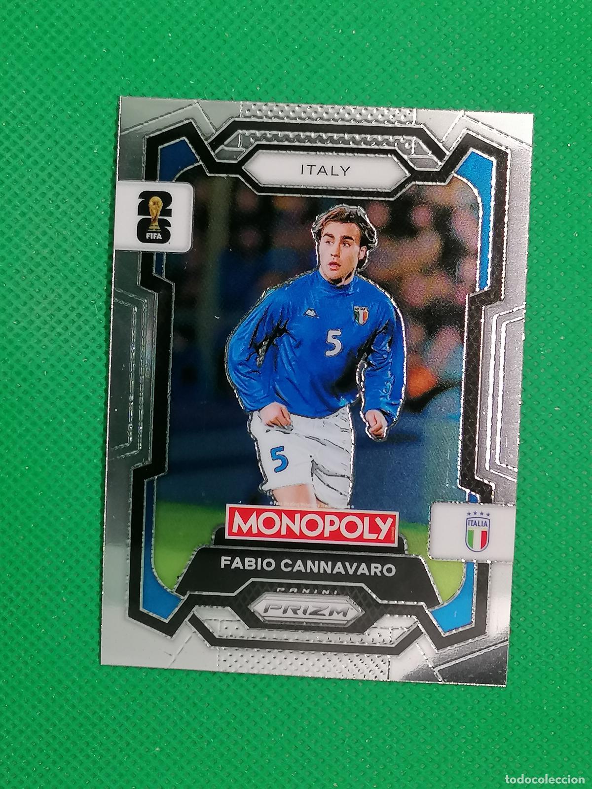 Cromos de f&uacute;tbol: 36 FABIO CANNAVARO ITALIA BASE ⚽ PANINI PRIZM MONOPOLY FIFA WORLD CUP 26 2026 ⚽