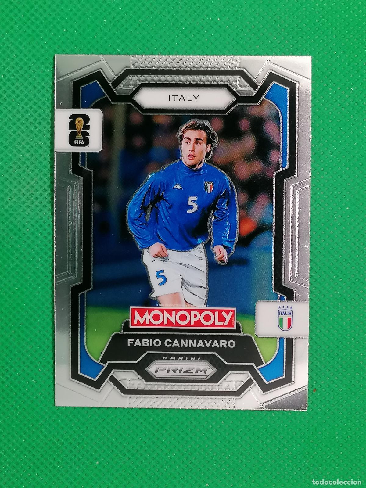Cromos de f&uacute;tbol: 36 FABIO CANNAVARO ITALIA BASE ⚽ PANINI PRIZM MONOPOLY FIFA WORLD CUP 26 2026 ⚽