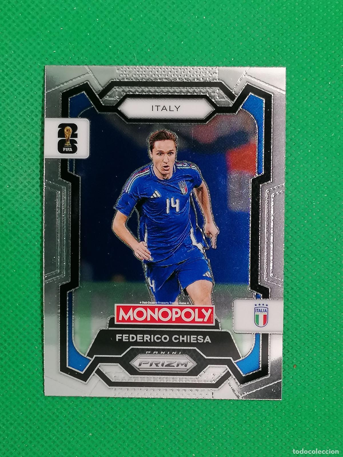 Cromos de f&uacute;tbol: 35 FEDERICO CHIESA ITALIA BASE ⚽ PANINI PRIZM MONOPOLY FIFA WORLD CUP 26 2026 ⚽