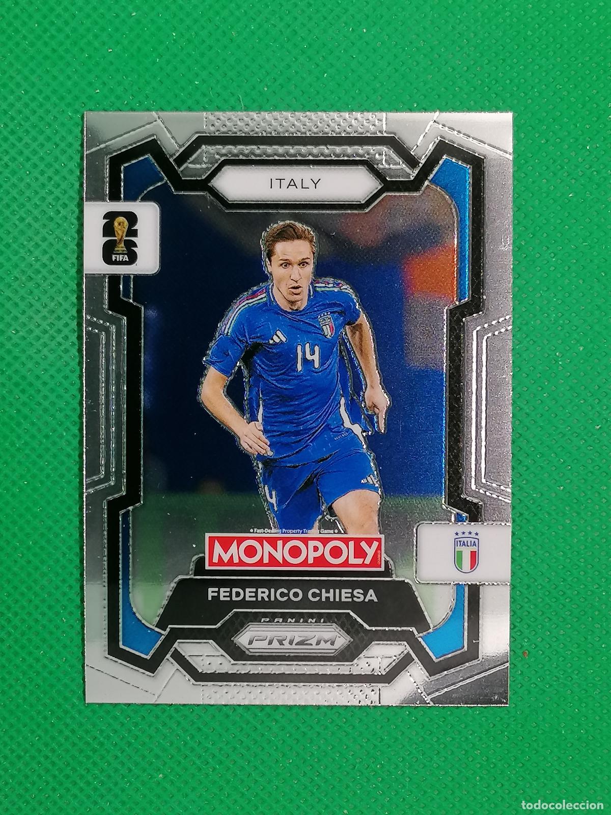 Cromos de f&uacute;tbol: 35 FEDERICO CHIESA ITALIA BASE ⚽ PANINI PRIZM MONOPOLY FIFA WORLD CUP 26 2026 ⚽