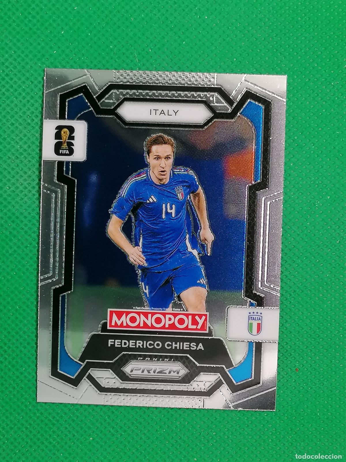Cromos de f&uacute;tbol: 35 FEDERICO CHIESA ITALIA BASE ⚽ PANINI PRIZM MONOPOLY FIFA WORLD CUP 26 2026 ⚽