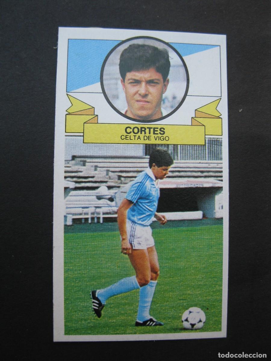 Cromos de f&uacute;tbol: CORTES (R.C. CELTA DE VIGO) - CAMPEONATO DE LIGA 85/86 - EDICIONES ESTE.