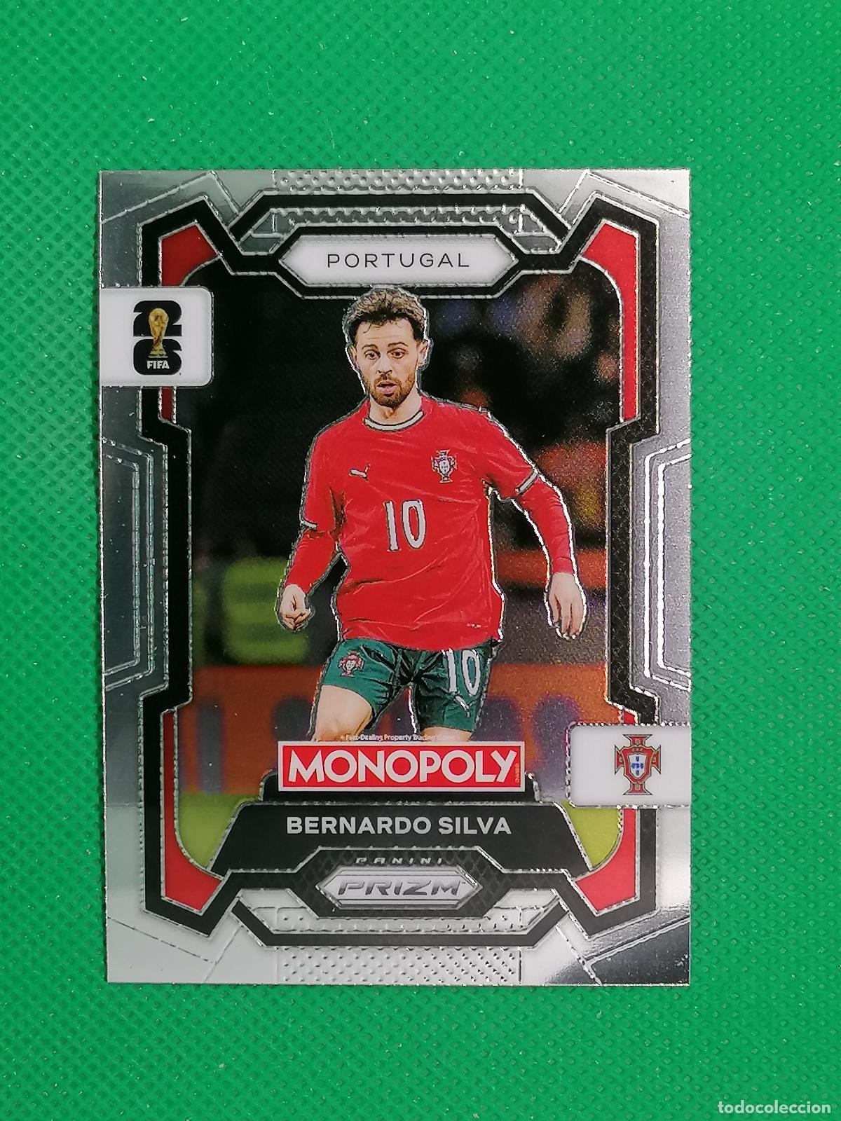 Cromos de f&uacute;tbol: 33 BERNARDO SILVA PORTUGAL BASE ⚽ PANINI PRIZM MONOPOLY FIFA WORLD CUP 26 2026 ⚽