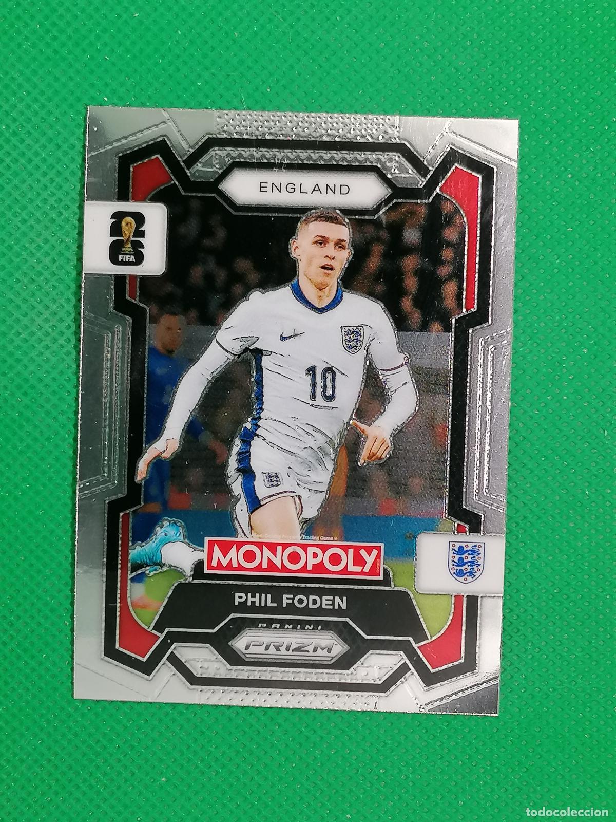 Cromos de f&uacute;tbol: 29 PHIL FODEN INGLATERRA BASE ⚽ PANINI PRIZM MONOPOLY FIFA WORLD CUP 26 2026 ⚽