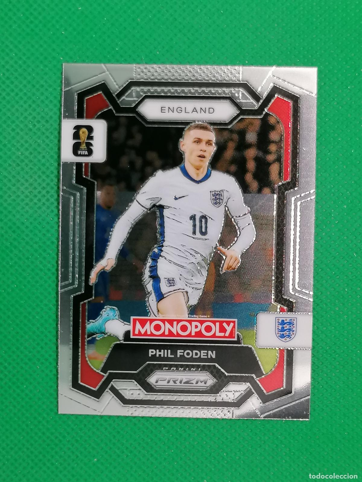 Cromos de f&uacute;tbol: 29 PHIL FODEN INGLATERRA BASE ⚽ PANINI PRIZM MONOPOLY FIFA WORLD CUP 26 2026 ⚽
