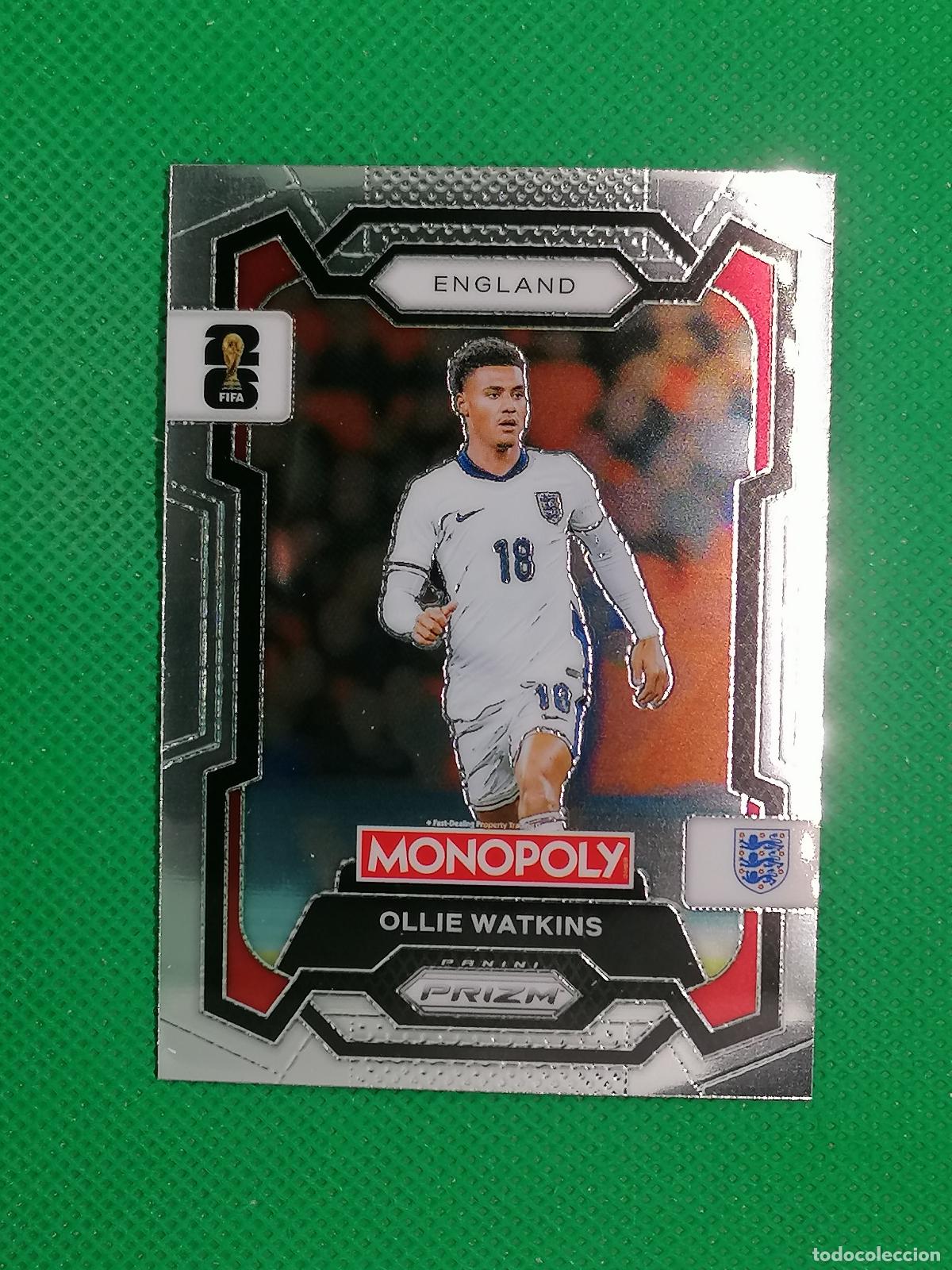 Cromos de f&uacute;tbol: 25 OLLIE WATKINS INGLATERRA BASE ⚽ PANINI PRIZM MONOPOLY FIFA WORLD CUP 26 2026 ⚽