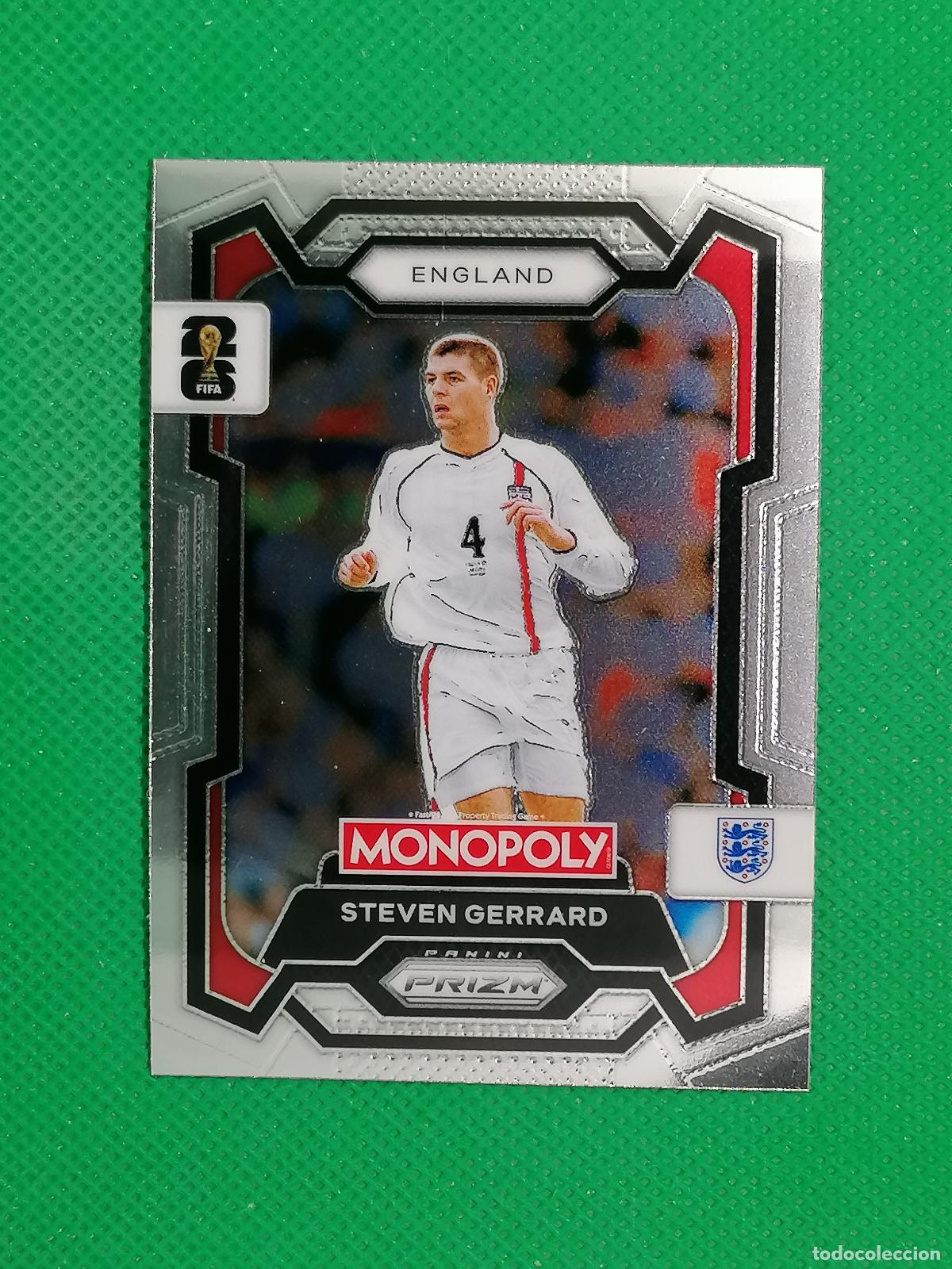 Cromos de f&uacute;tbol: 23 STEVEN GERRARD INGLATERRA BASE ⚽ PANINI PRIZM MONOPOLY FIFA WORLD CUP 26 2026 ⚽