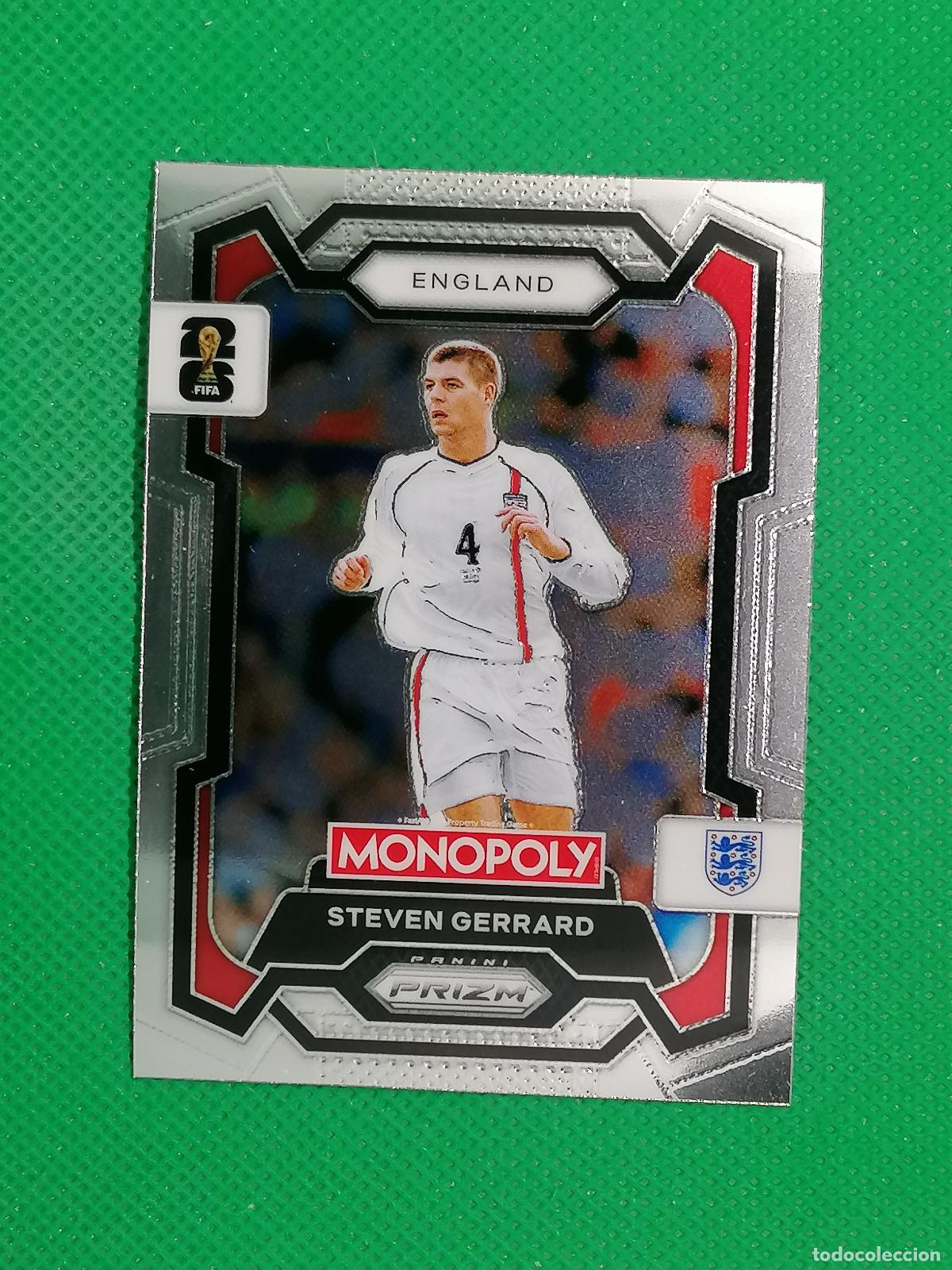 Cromos de f&uacute;tbol: 23 STEVEN GERRARD INGLATERRA BASE ⚽ PANINI PRIZM MONOPOLY FIFA WORLD CUP 26 2026 ⚽
