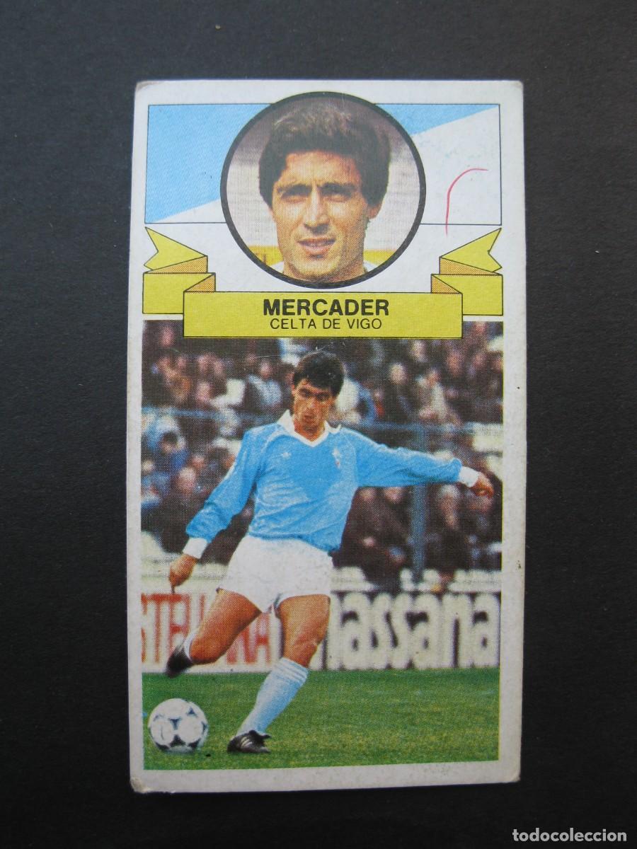 Cromos de f&uacute;tbol: MERCADER (R.C. CELTA DE VIGO) - CAMPEONATO DE LIGA 85/86 - EDICIONES ESTE.