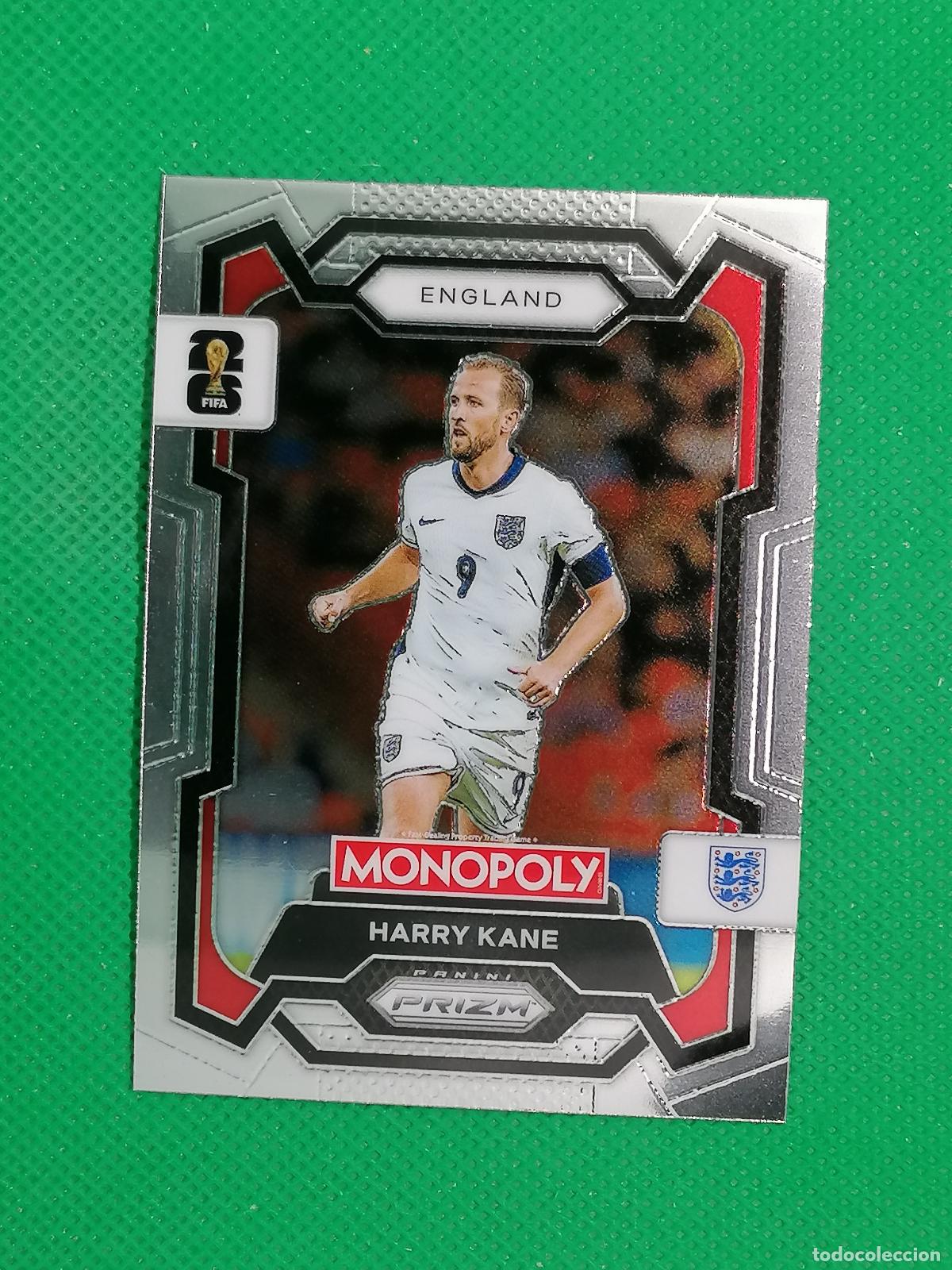 Cromos de f&uacute;tbol: 22 HARRY KANE INGLATERRA BASE ⚽ PANINI PRIZM MONOPOLY FIFA WORLD CUP 26 2026 ⚽