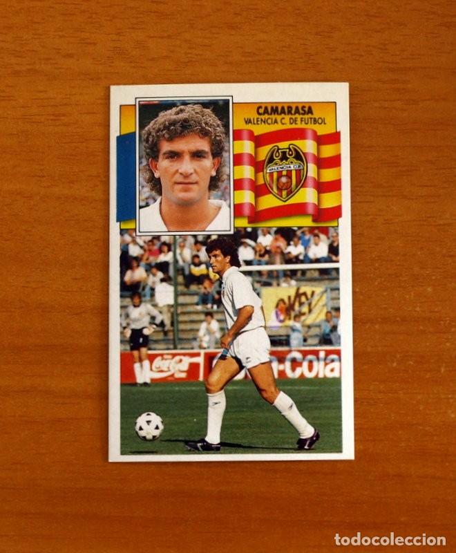 Cromos de Futebol: Valencia - Camarasa - Ediciones Este Liga 1990-1991, 90-91 - Nunca pegado