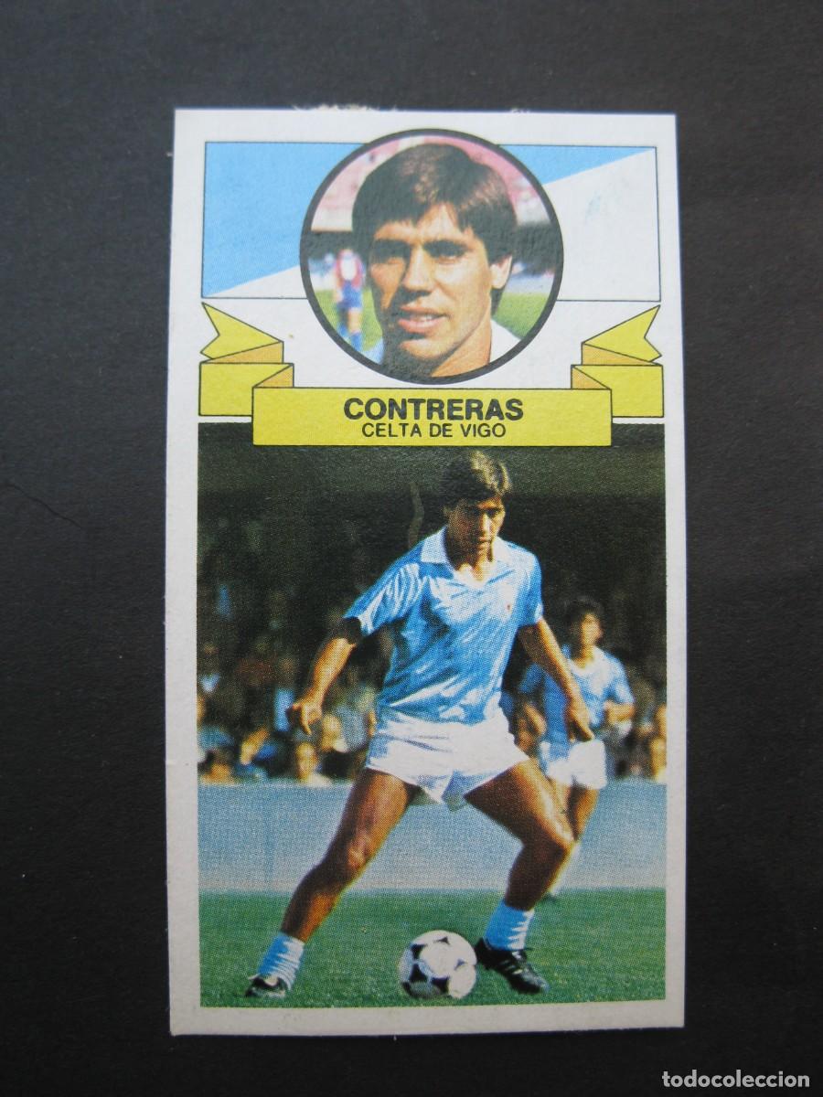 Cromos de f&uacute;tbol: CONTRERAS (R.C. CELTA DE VIGO) - CAMPEONATO DE LIGA 85/86 - EDICIONES ESTE.