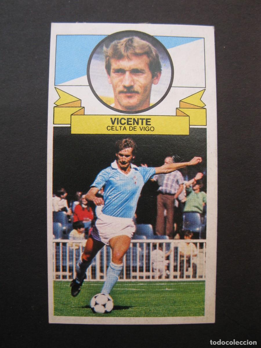 Cromos de f&uacute;tbol: VICENTE (R.C. CELTA DE VIGO) - CAMPEONATO DE LIGA 85/86 - EDICIONES ESTE.