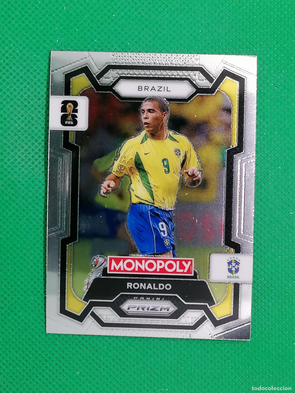 Cromos de f&uacute;tbol: 18 RONALDO BRASIL BASE ⚽ PANINI PRIZM MONOPOLY FIFA WORLD CUP 26 2026 ⚽